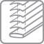 Horizontal Blinds icon